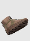 Round Toe Ankle Boots CAPE BROWN/MILITARY GREEN